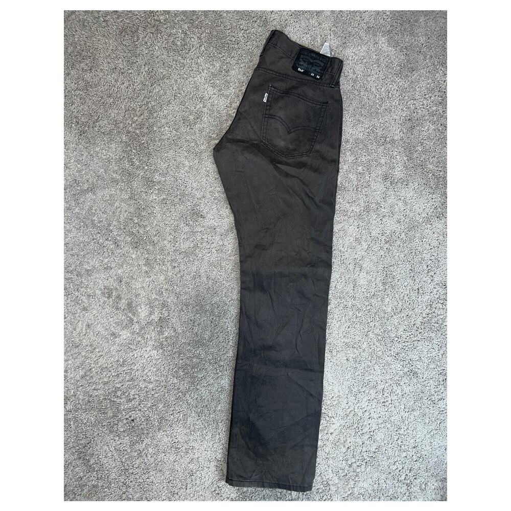 Levi's mens 514 straight-fit jeans in a gray wash 33x34 - Picture 2 of 7